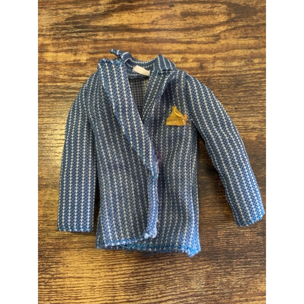Vintage KEN FASHION FAVORITES Pinstripe Suit Jacket‎ #2800 - Barbie Mattel 1969
